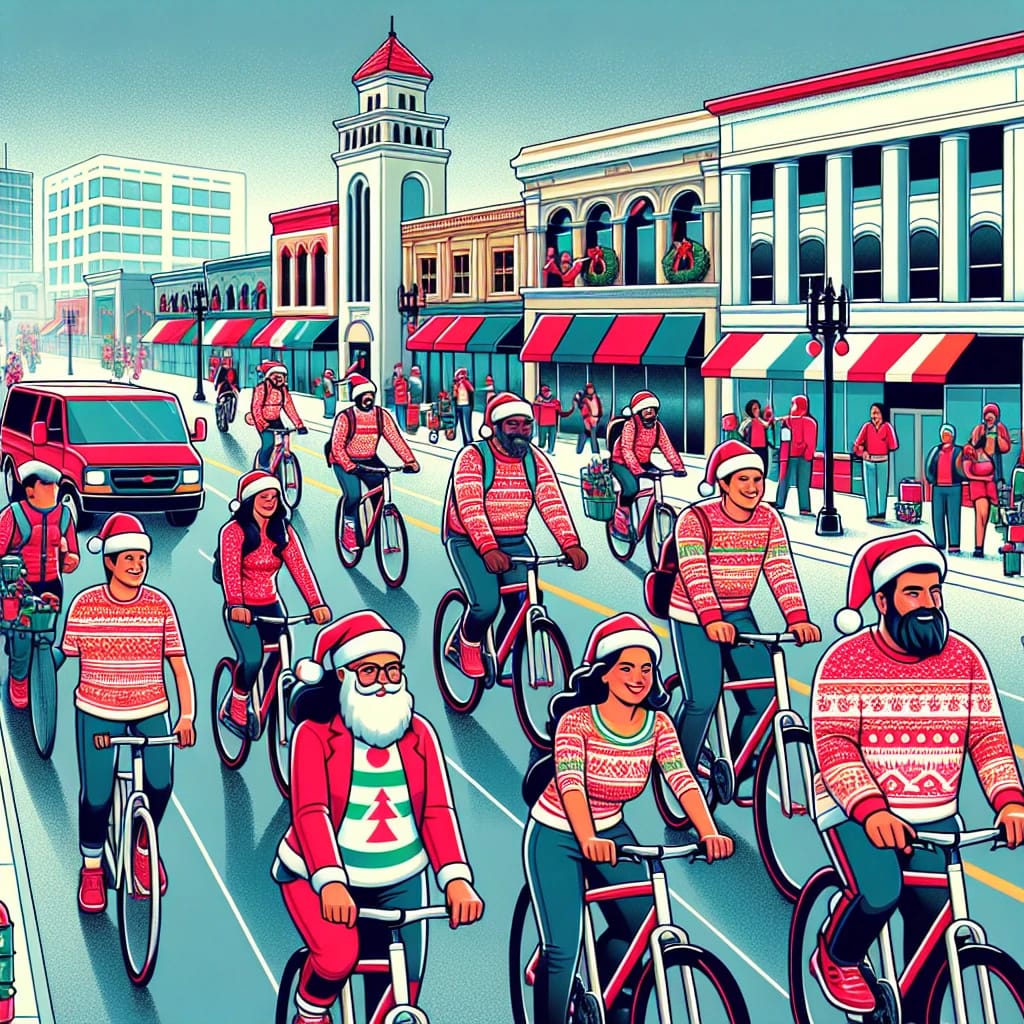 Celebrate the Season with Ciclistas Latinamericanos' Annual Santa (Bike) Ride
