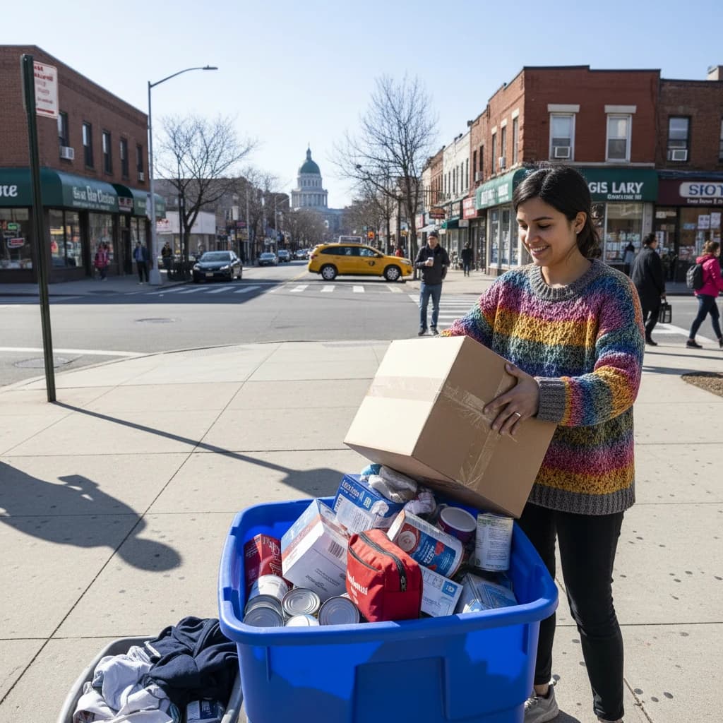 Local Groups Launch Humanitarian Aid Drives on Cross Bay Boulevard