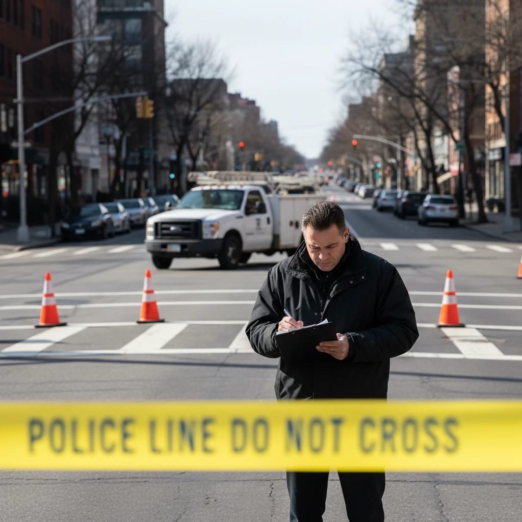 Cyclist Fatally Struck by Utility Truck on Cross Bay Boulevard