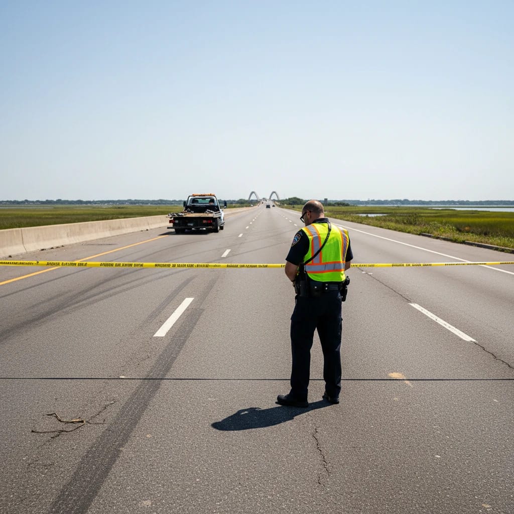 NYPD Investigates Fatal Bicycle Collision on Cross Bay Boulevard