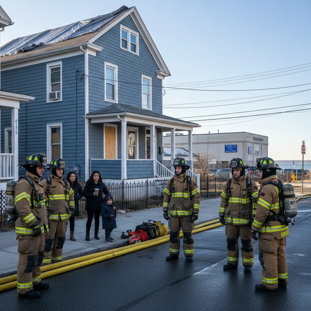 Firefighter Injured During Broad Channel House Fire in Queens