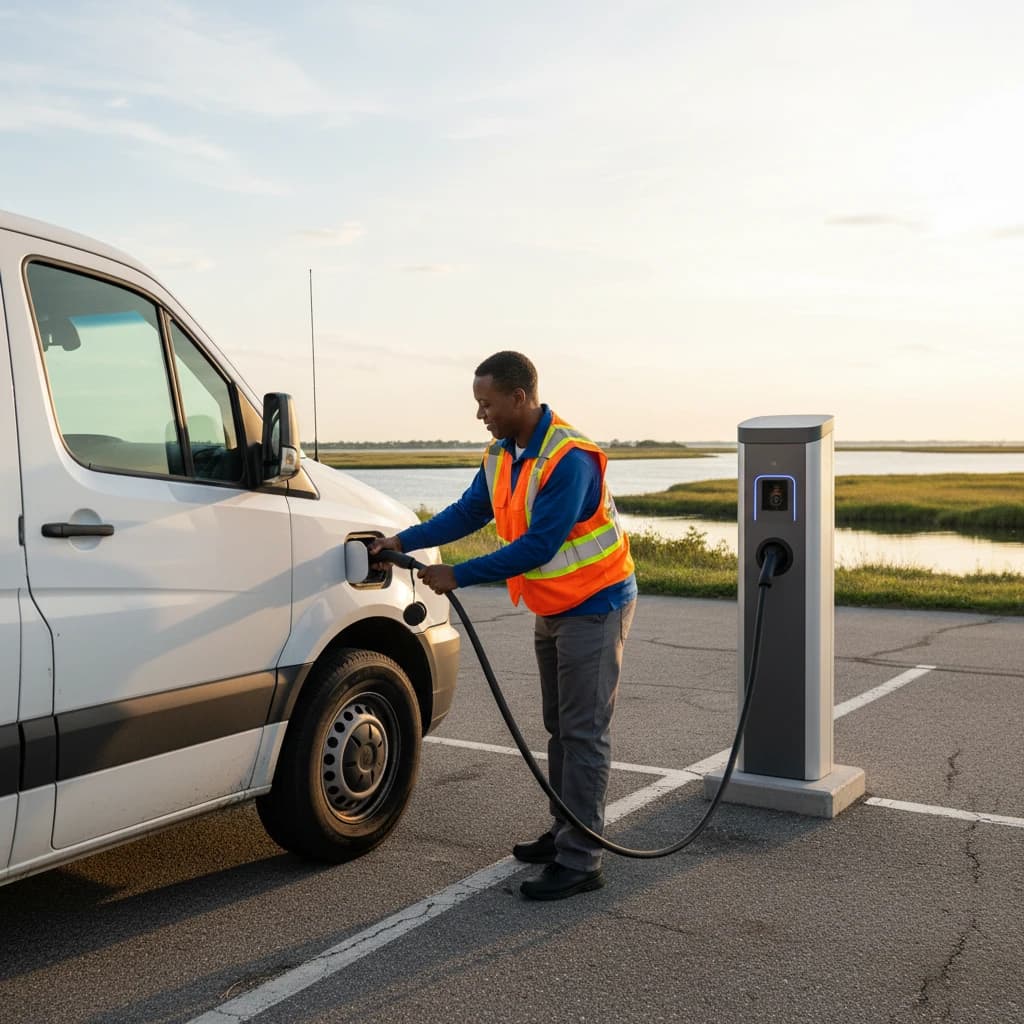 Howard Beach Queens New York Expands EV Transit Infrastructure