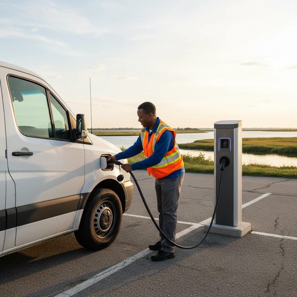 Howard Beach Queens New York Expands EV Transit Infrastructure