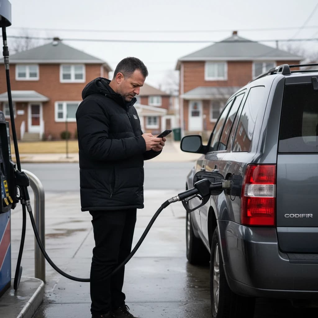 Howard Beach Queens NY Commuters Monitor Global Energy Market Shifts
