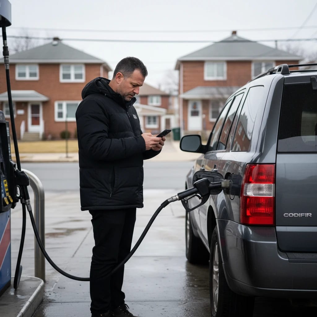 Howard Beach Queens NY Commuters Monitor Global Energy Market Shifts