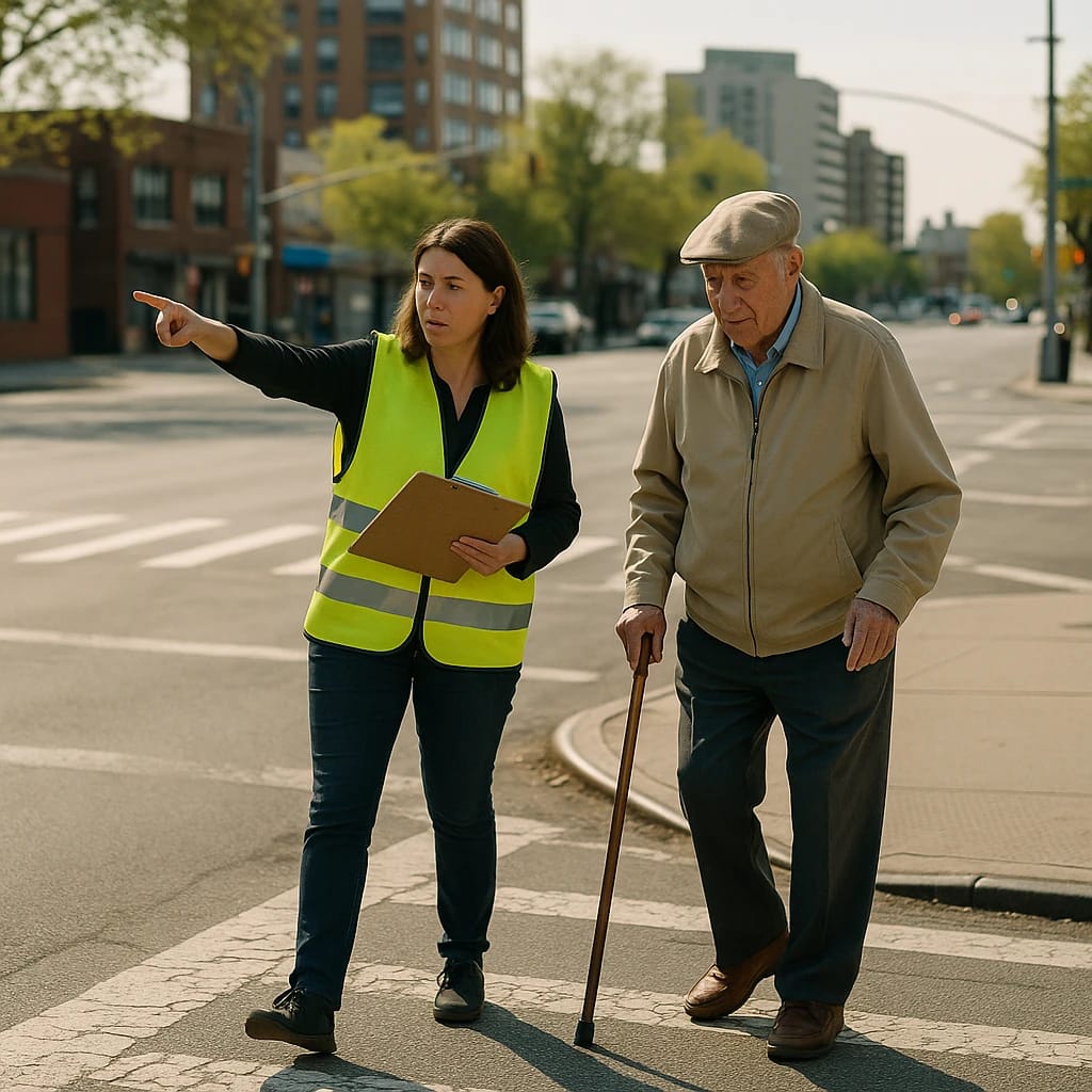 Local Queens News Outlets Highlight New Crosswalk Infrastructure