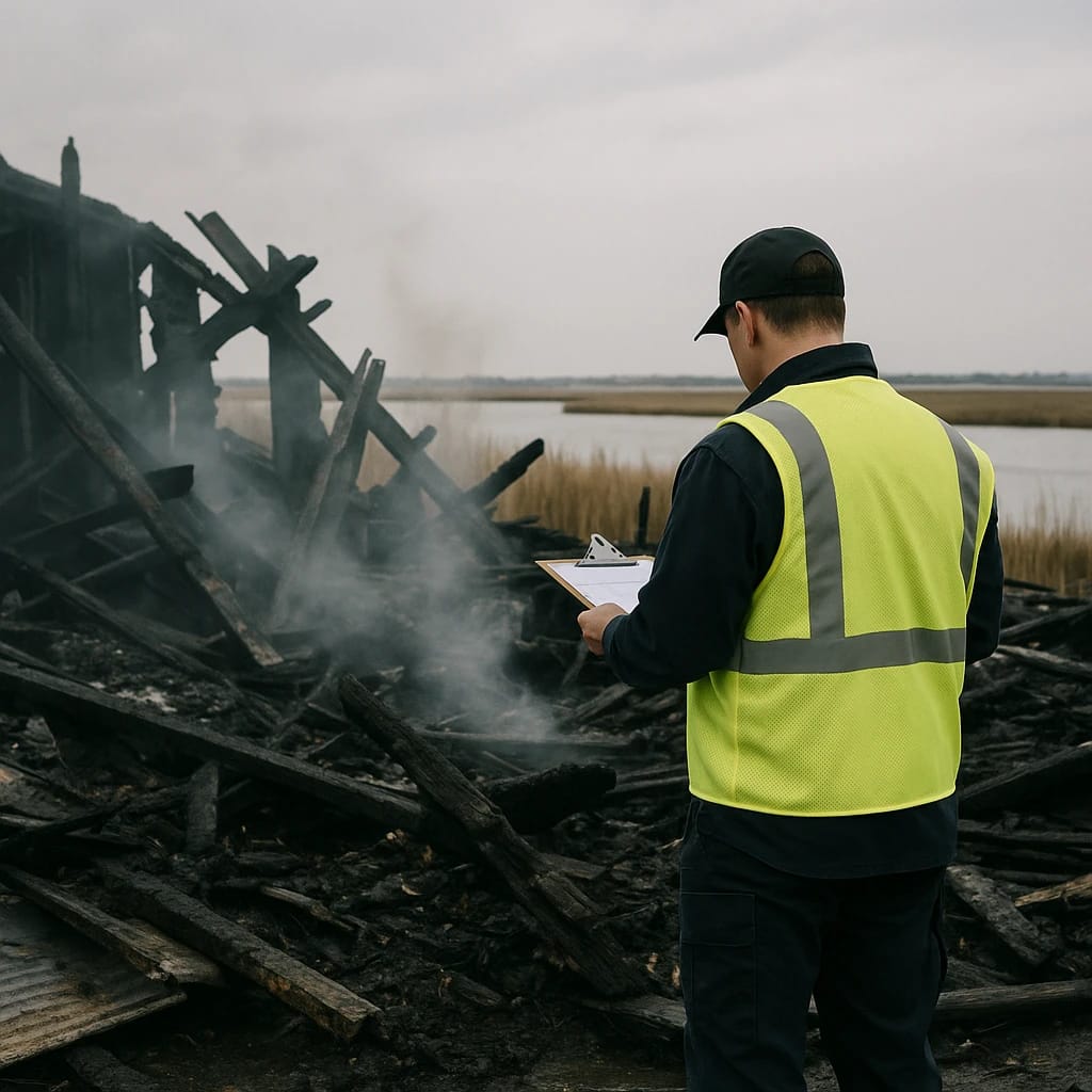 Broad Channel Fire Probed by Queens Community Board Liaison