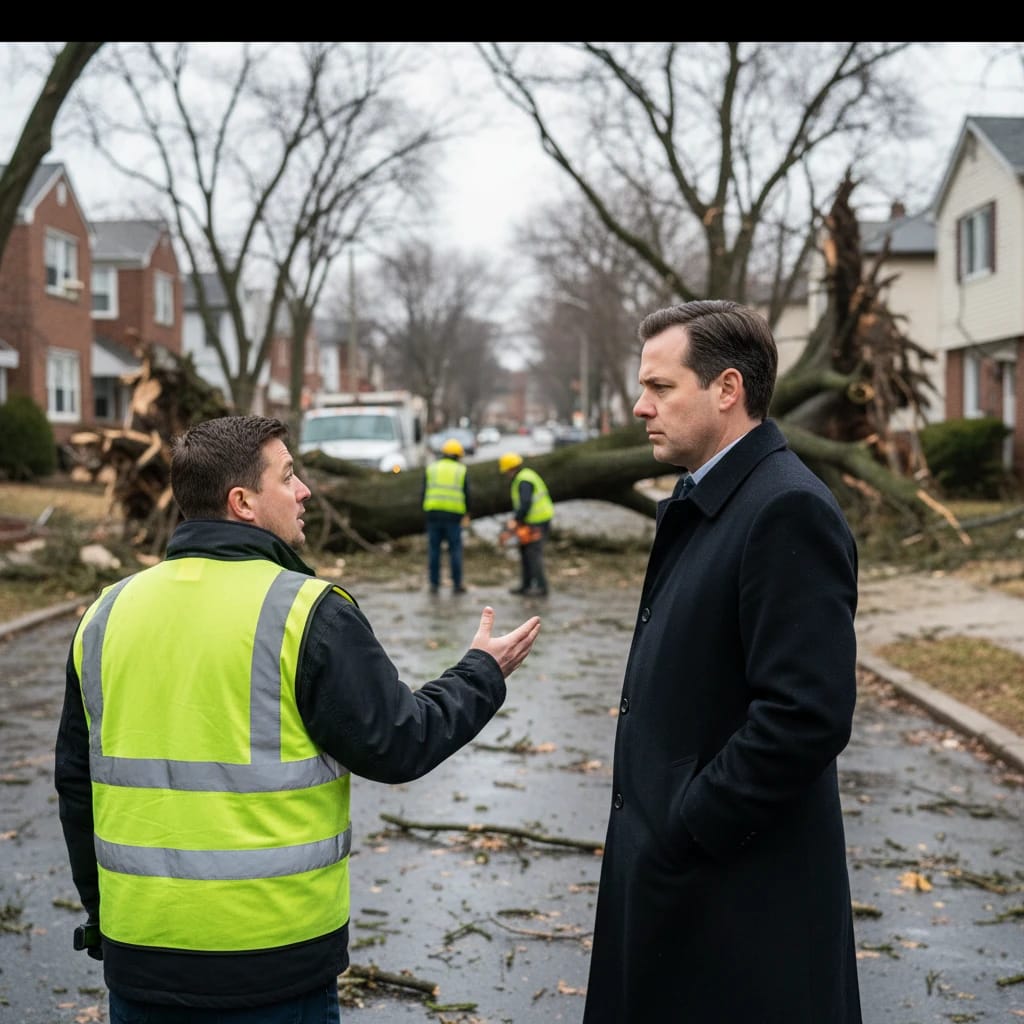 Queens Borough President Responds to Fatal Storm Damage