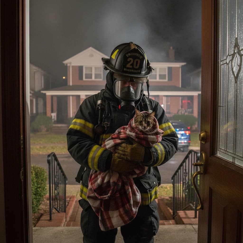 Two Residents Injured, One Cat Rescued During Howard Beach House Fire Thursday Night