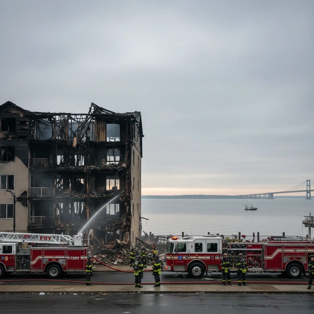 Three Fatalities, Six Injured in Four-Alarm Queens Fire